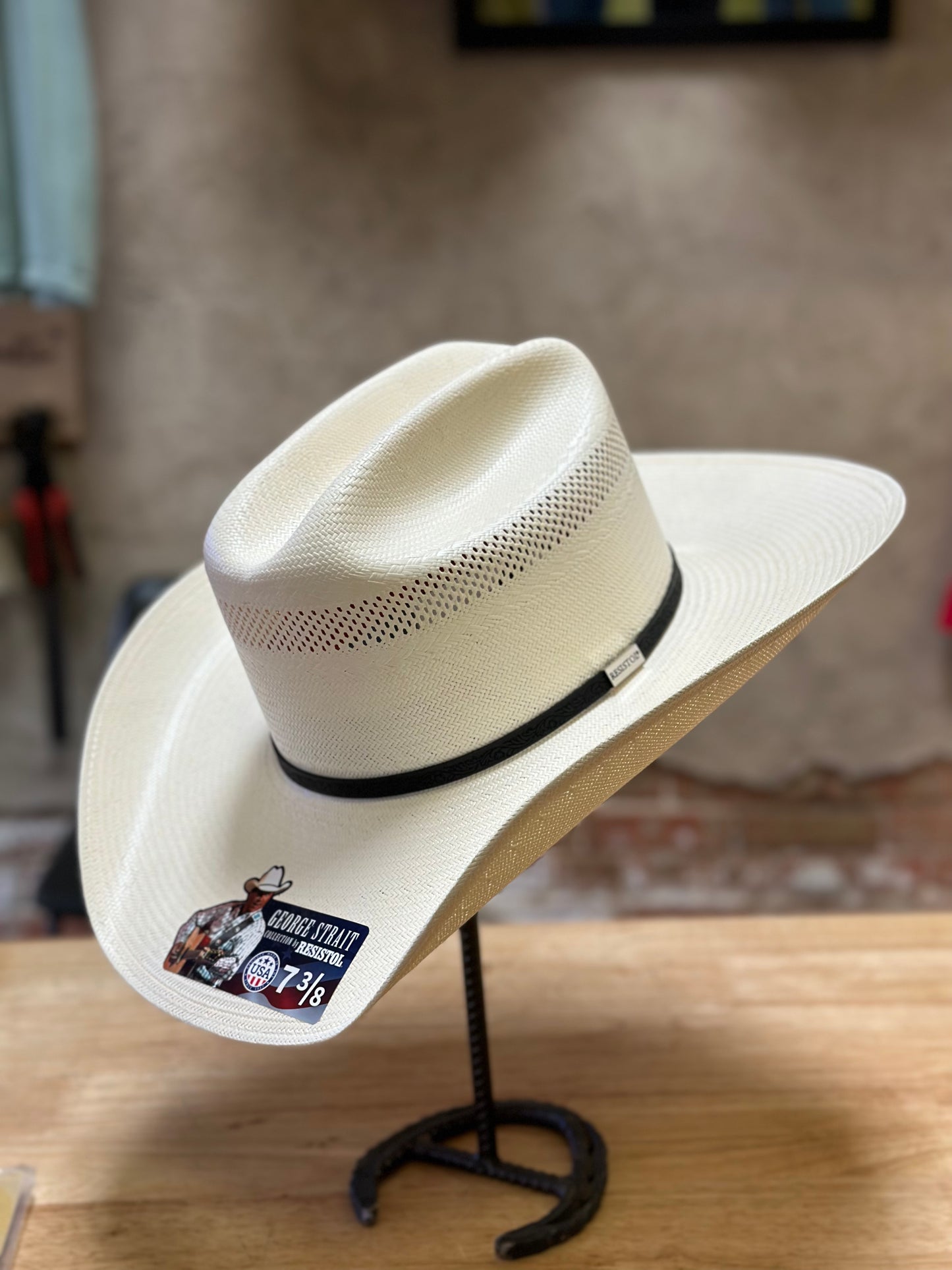 Resistol Straw Ranch Road 10X Cowboy Hat