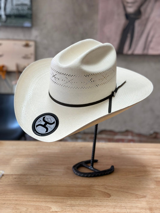 Resistol Hooey Barbed Wire 10X Straw Cowboy Hat