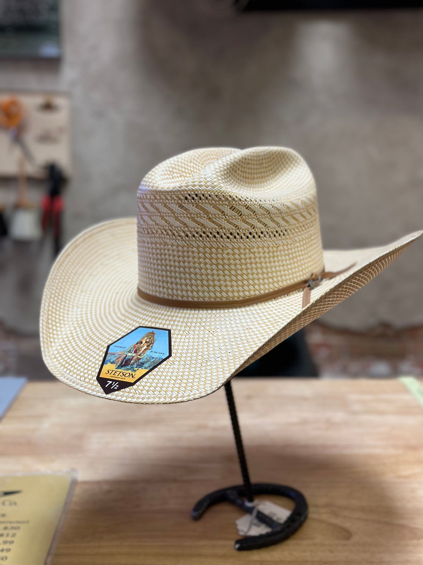 Stetson Classic 10X Straw Cowboy Hat