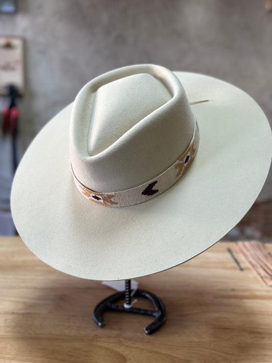 Stetson Sol Wool Flat Brim Hat